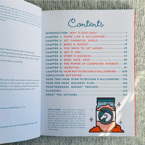 NEW How To Turn $100 Into $1,000,000 Paperback Kids Earn Save Invest Book - Picture 3 of 8